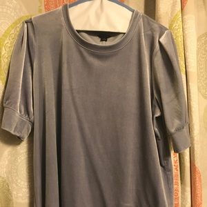 Ann Taylor velvet shirt.